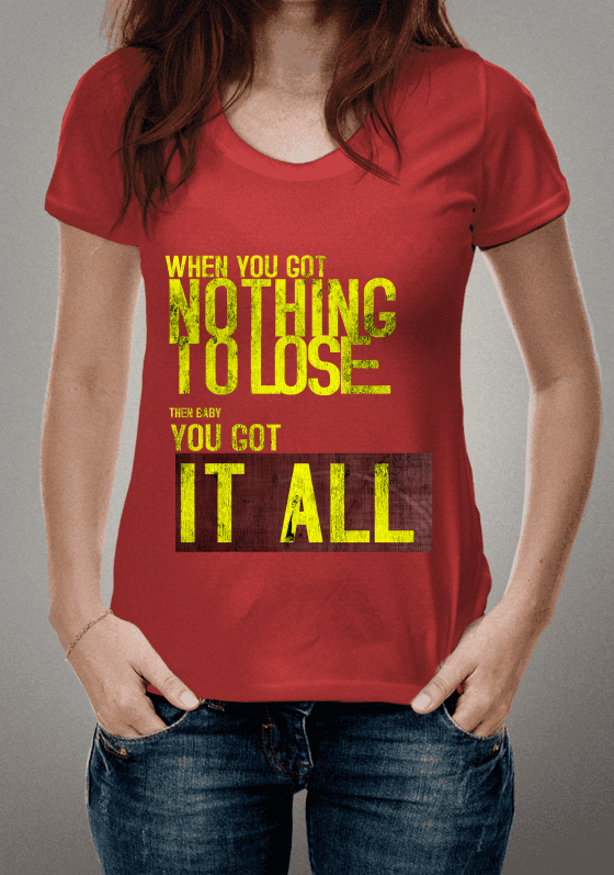Nome do produto  when you got nothing