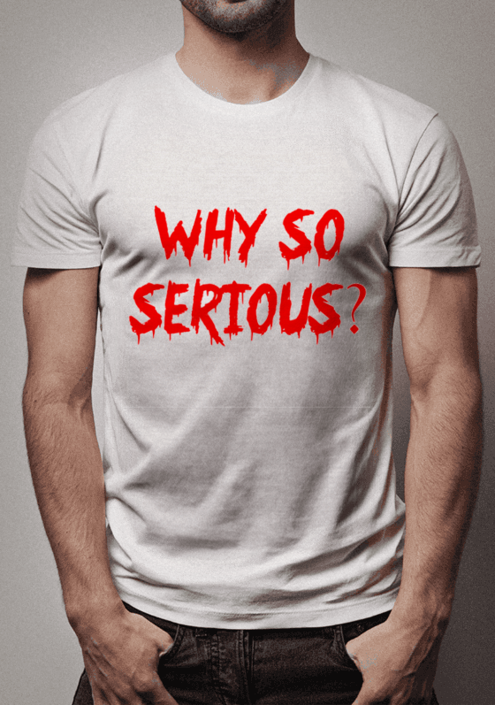 Nome do produto  Why so serious?