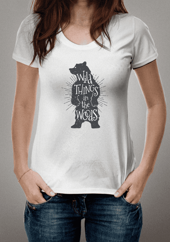 Nome do produto  Wild Things in The Woods