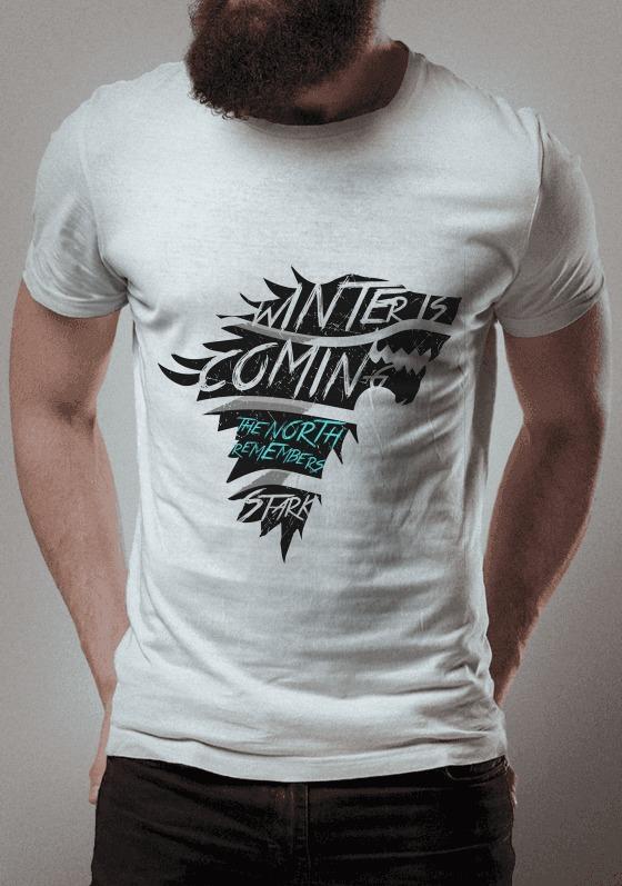 Nome do produto  WINTER IS COMING STARK