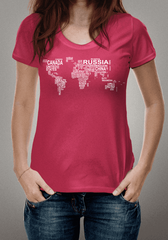 Nome do produto  WORLD MAP II