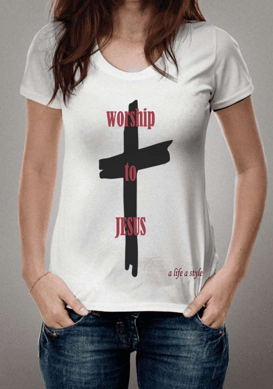 Nome do produto  worship to jesus