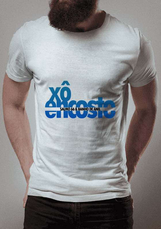 Nome do produto  Xô Encosto - Azul