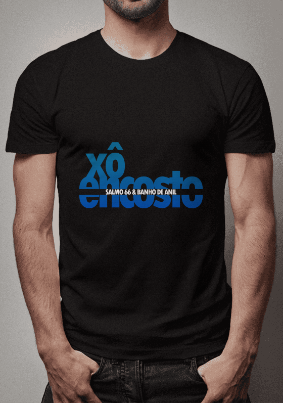 Nome do produto  Xô Encosto - Azul Preto