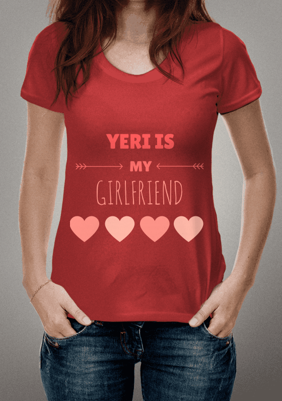 Nome do produto  Yeri Is My Girlfriend