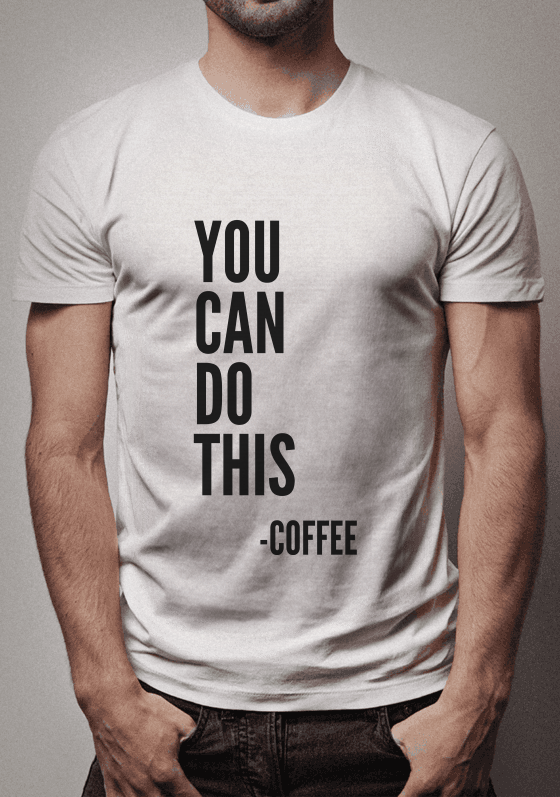 Nome do produto  You can do this - Coffee