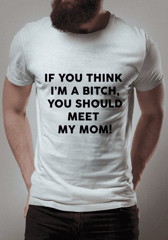 Nome do produto  You Should Meet MY MOM!