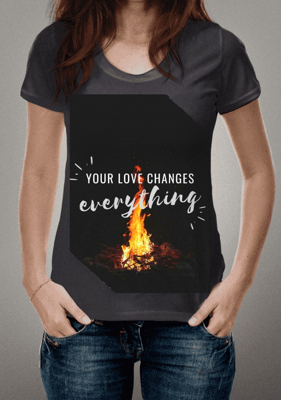 Your Love Changes Everything - Cinza Chumbo