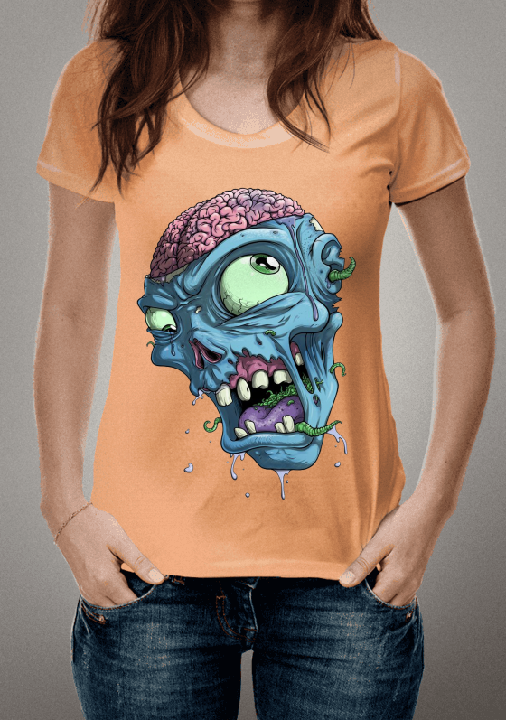 zombie head