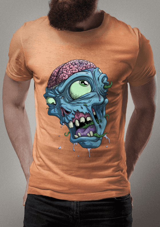 zombie head