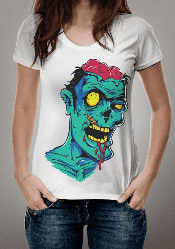 Nome do produto  Zumbi cartoon